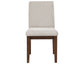 Canton 5-Piece 72″ Upholstered Side Chair Dining Set
