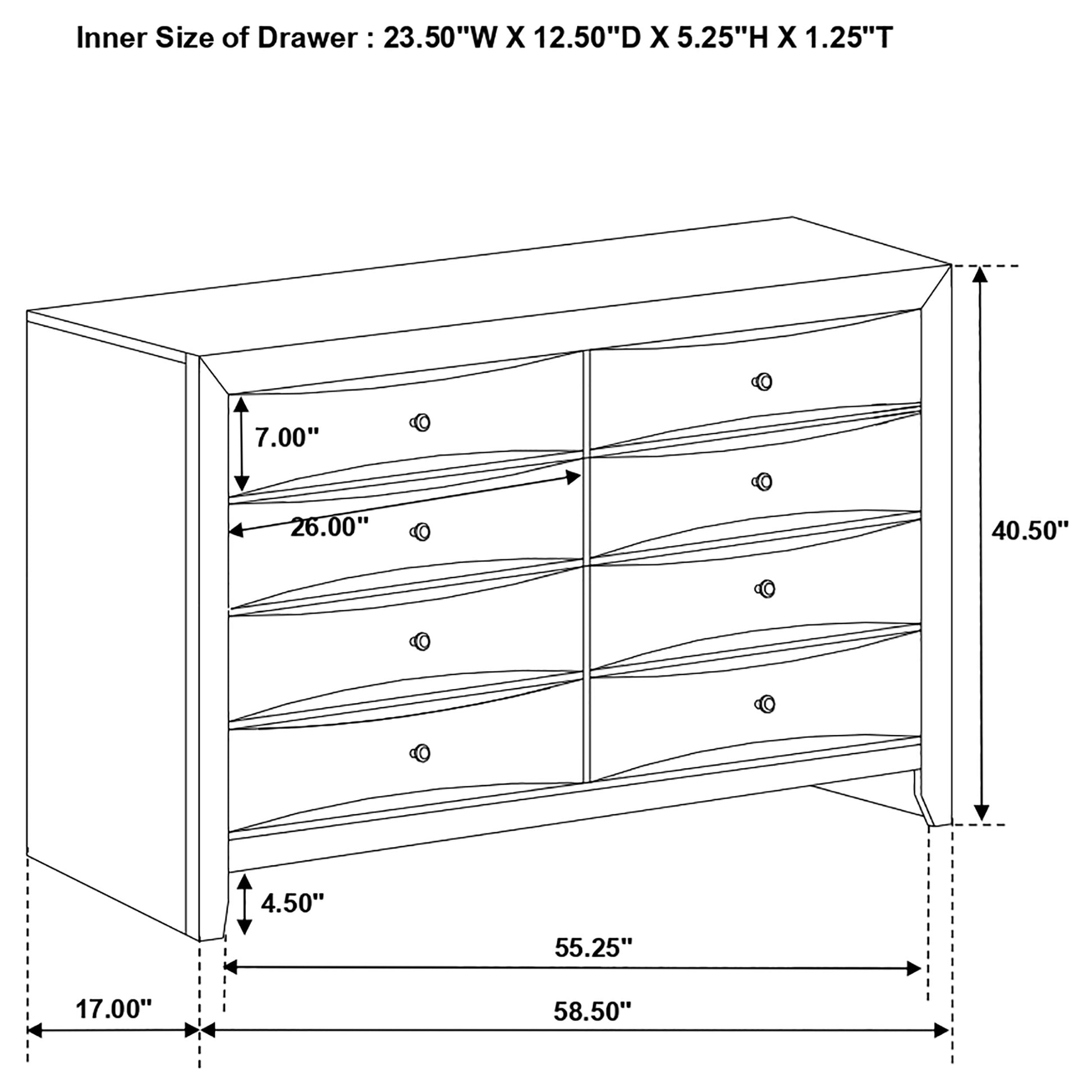 Briana 4-piece Queen Bedroom Set Black - Discount Furniture Connection