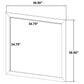 Wright 5-piece Eastern King Bedroom Set Brown Oak