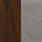 Welsley 50-inch Upholstered California King Bed Walnut - Discount Furniture Connection