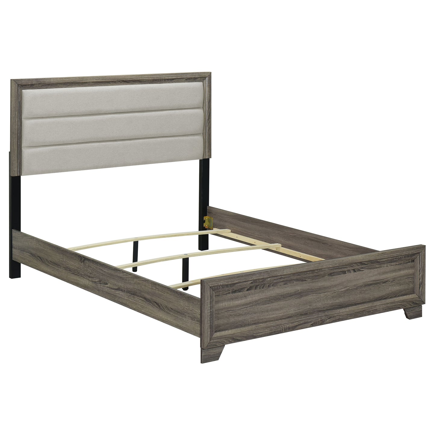Wright 5-piece California King Bedroom Set Brown Oak - Discount Furniture Connection