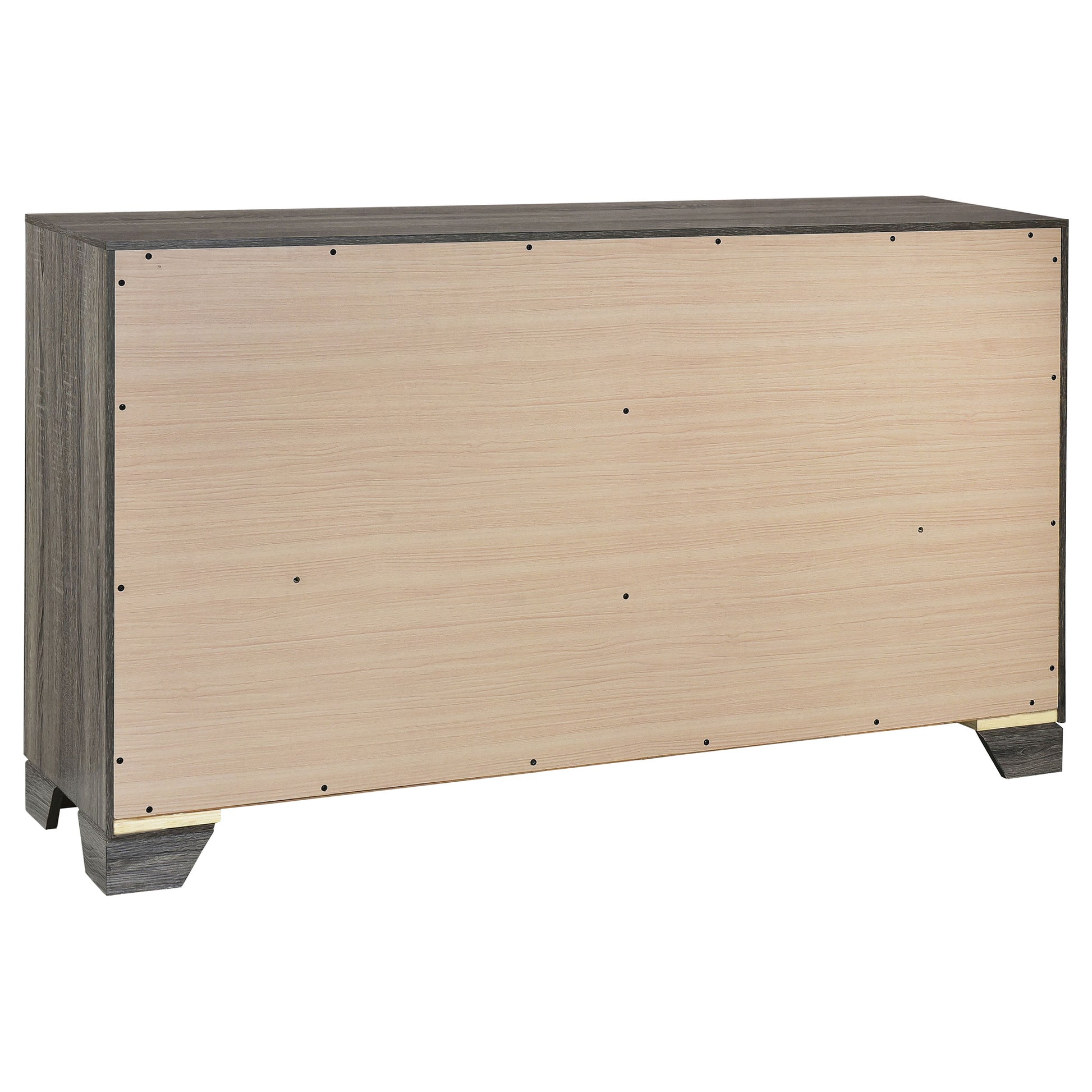 Wright 5-piece California King Bedroom Set Brown Oak - Discount Furniture Connection