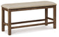 Moriville Double UPH Bench (1/CN) - Discount Furniture Connection