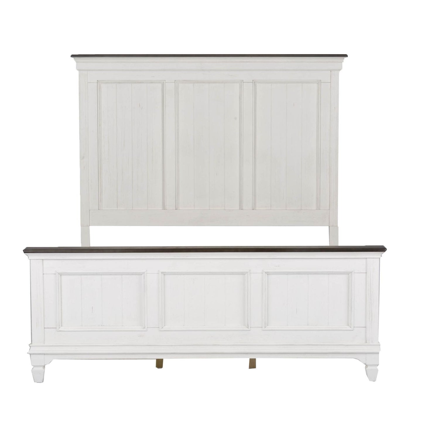 Queen Panel Bed, Dresser & Mirror