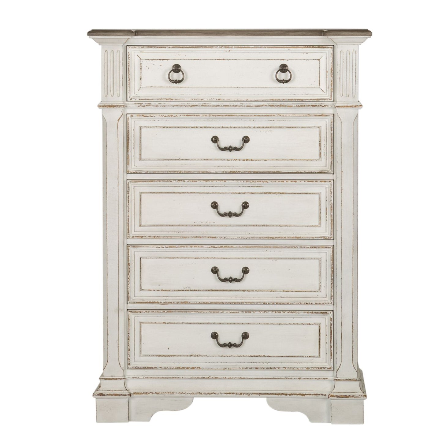 King California Sleigh Bed, Dresser & Mirror, Chest, Night Stand