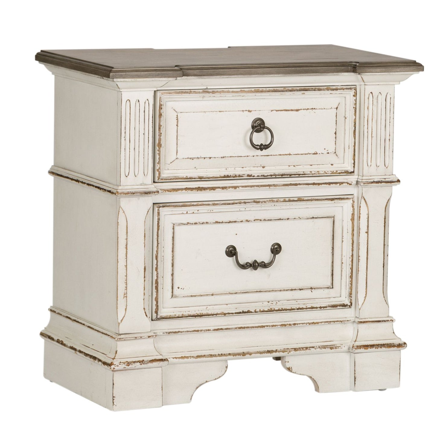 Queen Uph Sleigh Bed, Dresser & Mirror, Chest, Night Stand