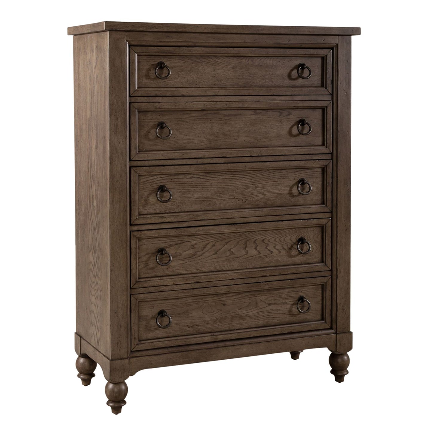 King Shelter Bed, Dresser & Mirror, Chest, Night Stand