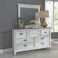 King Panel Bed, Dresser & Mirror, Chest, Night Stand