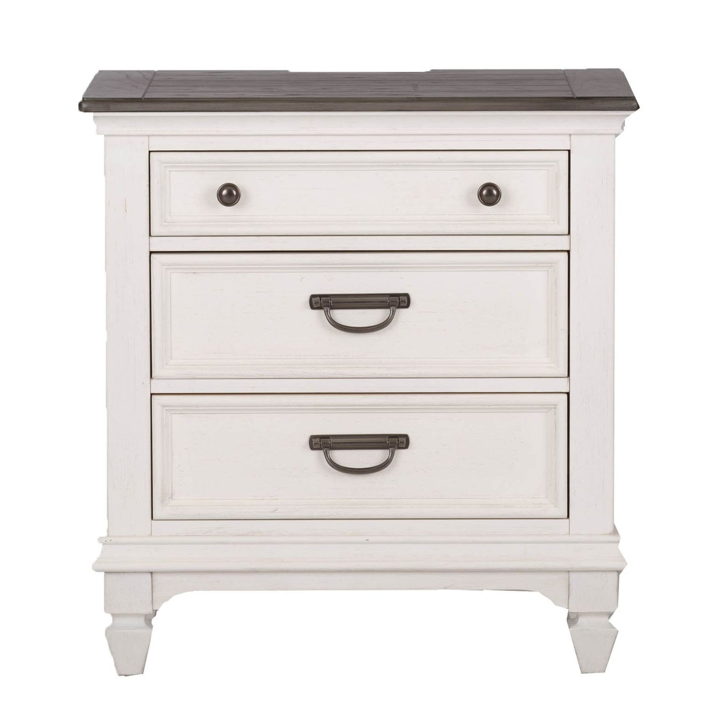 King Panel Bed, Dresser & Mirror, Night Stand