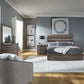 King California Panel Bed, Dresser & Mirror, Night Stand