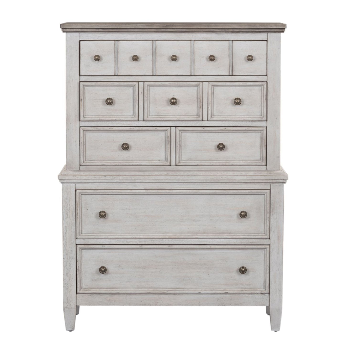 Opt Queen Panel Bed, Dresser & Mirror, Chest