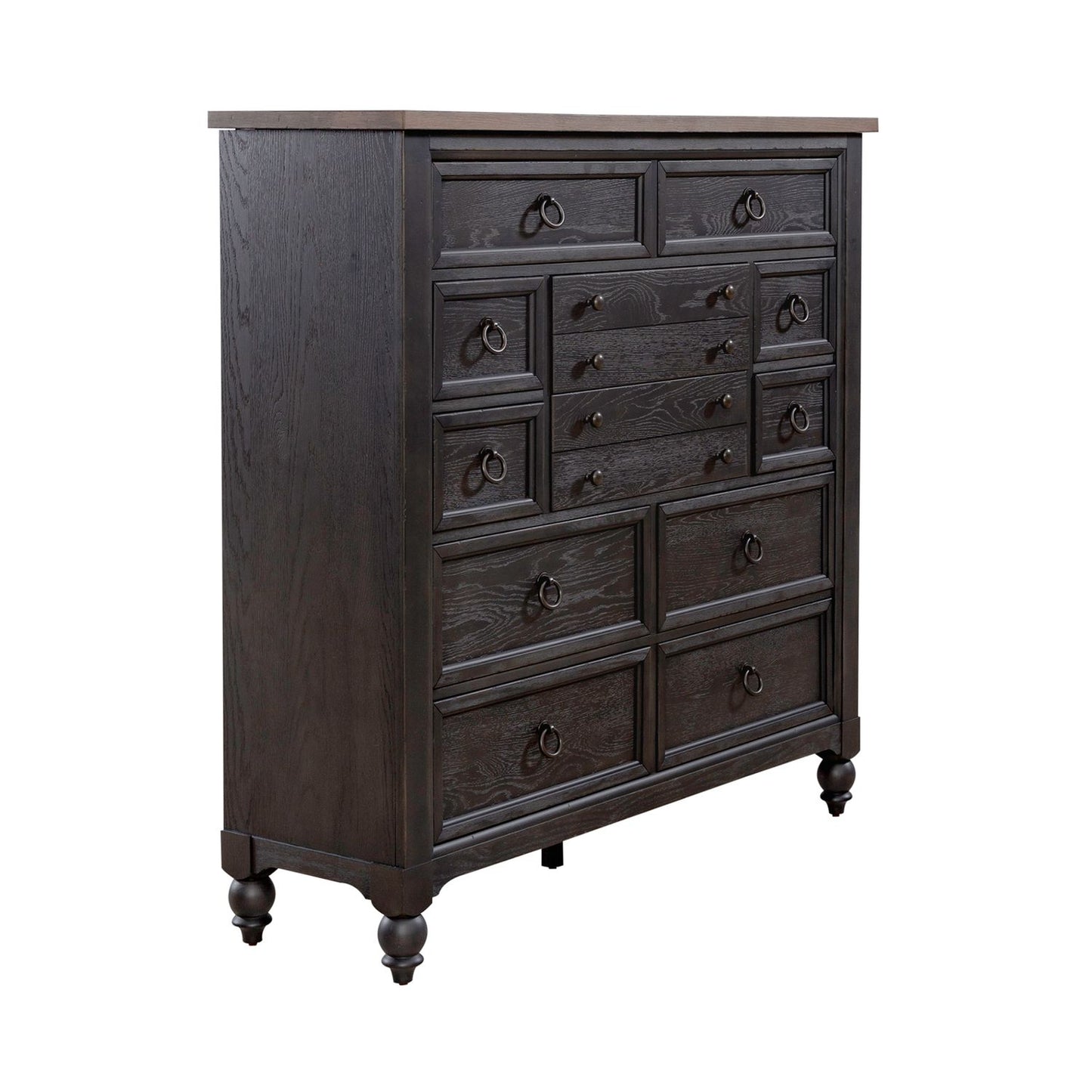 12 Drawer Chesser - Black
