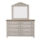 King Poster Bed, Dresser & Mirror, Chest, Night Stand