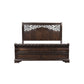 King California Sleigh Bed, Dresser & Mirror