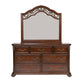 Messina Estates - King Poster Bed, Dresser & Mirror, Chest, Night Stand