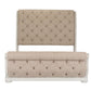 King California Sleigh Bed, Dresser & Mirror