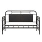 Twin Metal Day Bed - Black