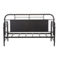 Twin Metal Day Bed - Black