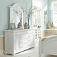 Queen Panel Bed, Dresser & Mirror, Chest, Night Stand