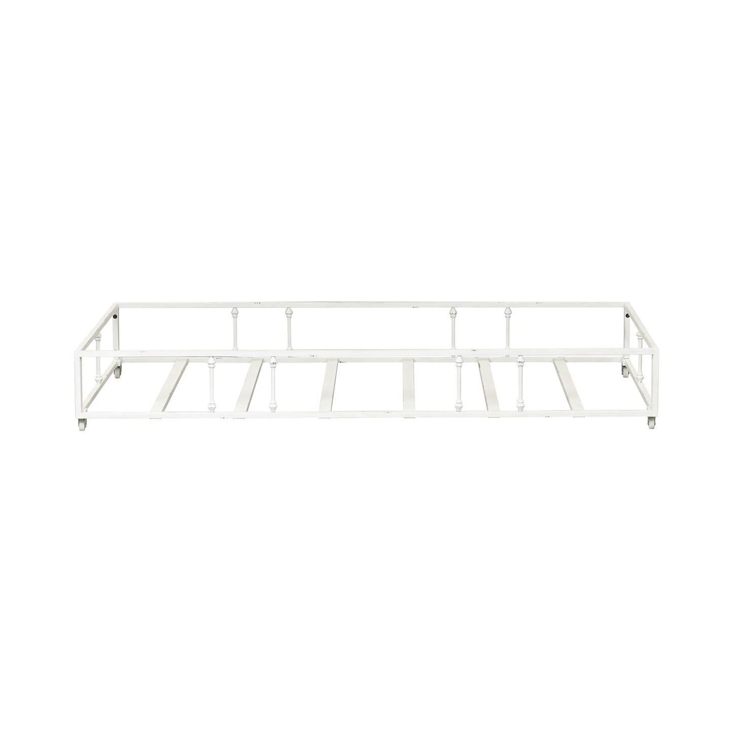 Twin Metal Trundle - Antique White