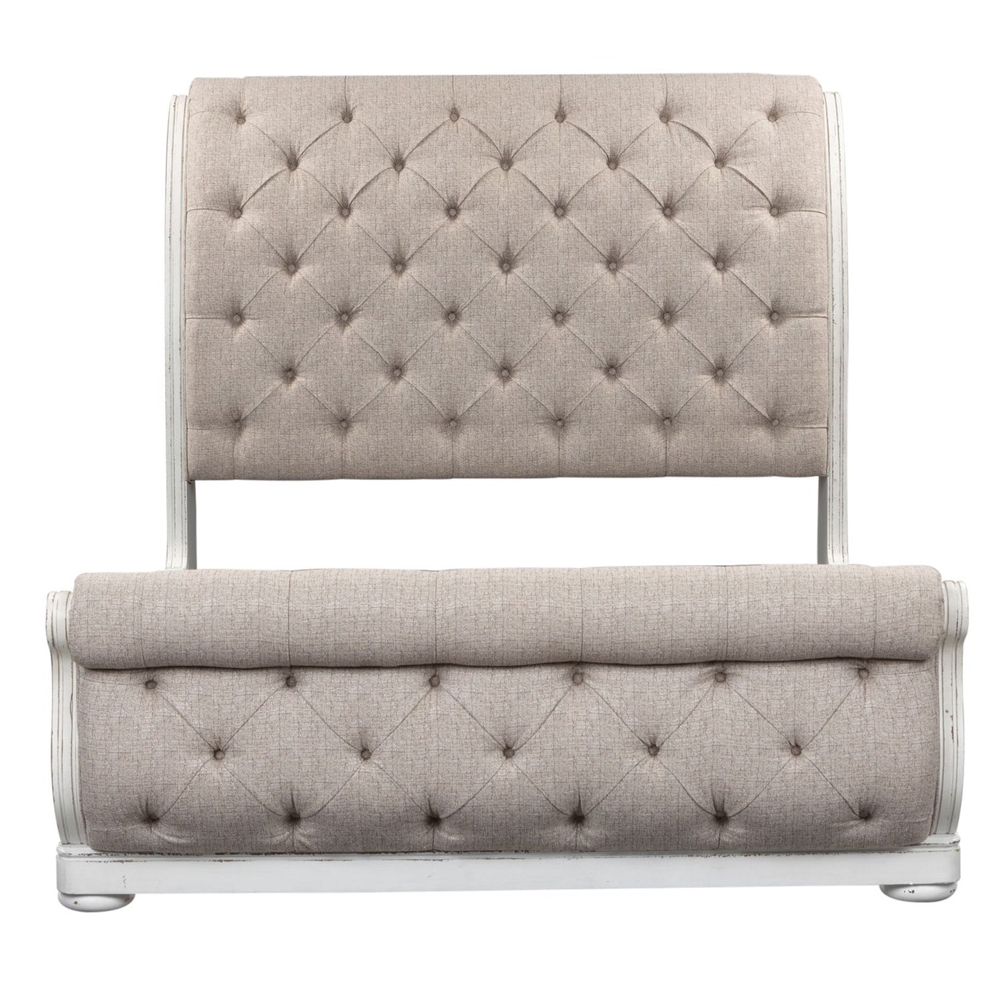 Queen Uph Sleigh Bed, Dresser & Mirror, Night Stand