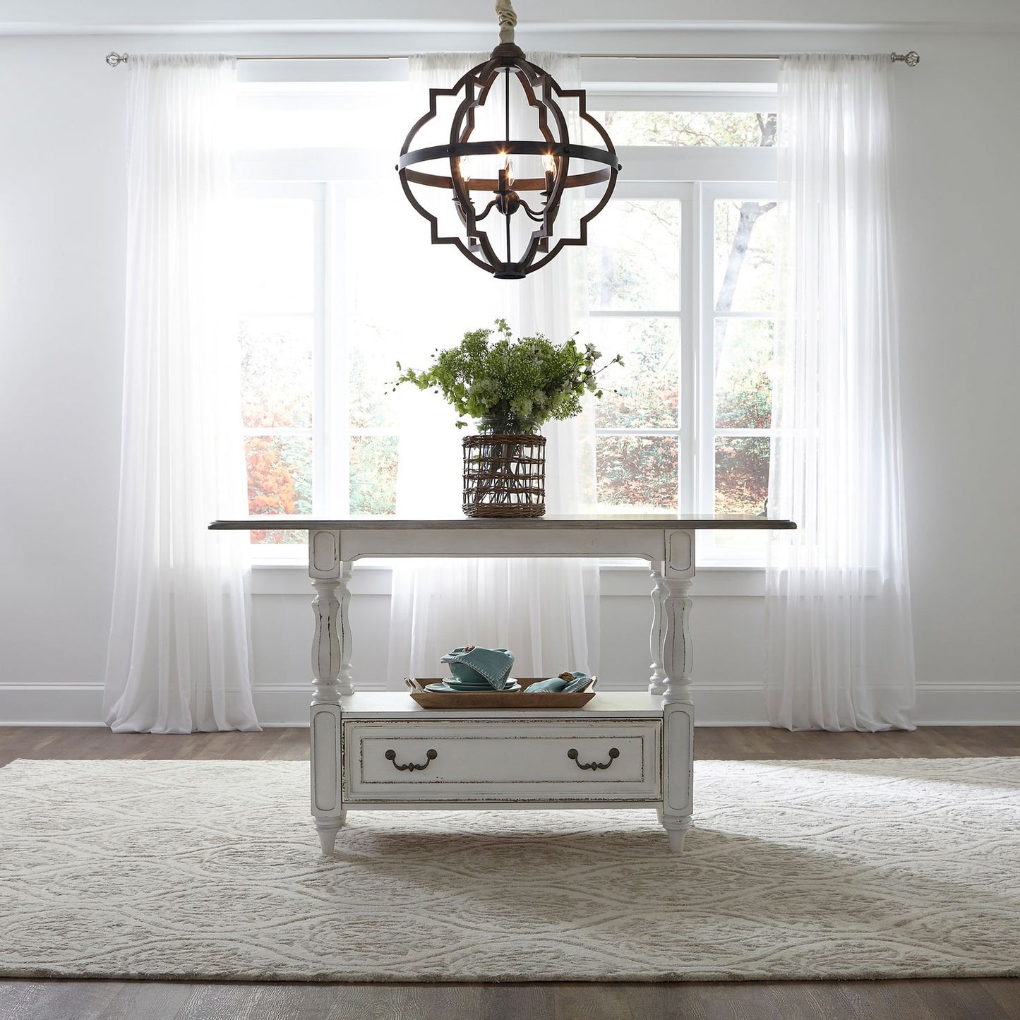 Magnolia Manor - 5 Piece Gathering Table Set