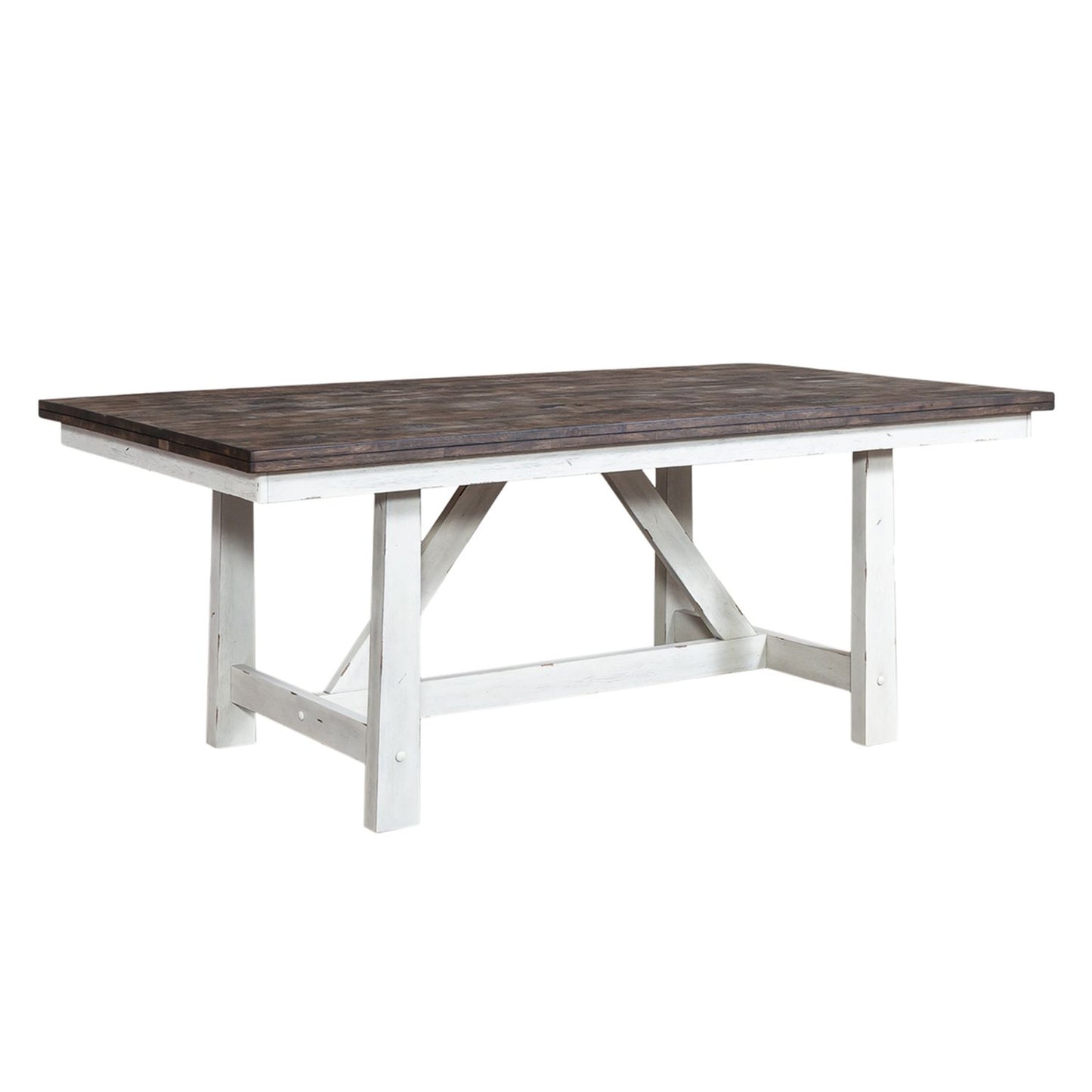 7 Piece Trestle Table Set