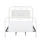 Twin Metal Bed - Antique White