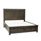 King Two Sided Storage Bed