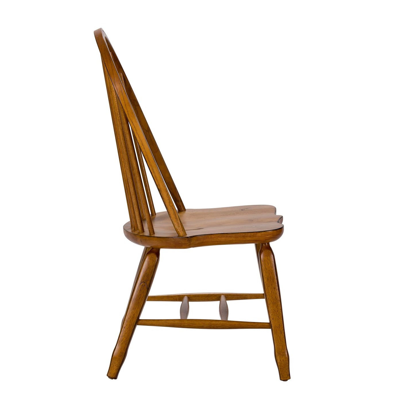 Treasures - Bow Back Side Chair - Oak