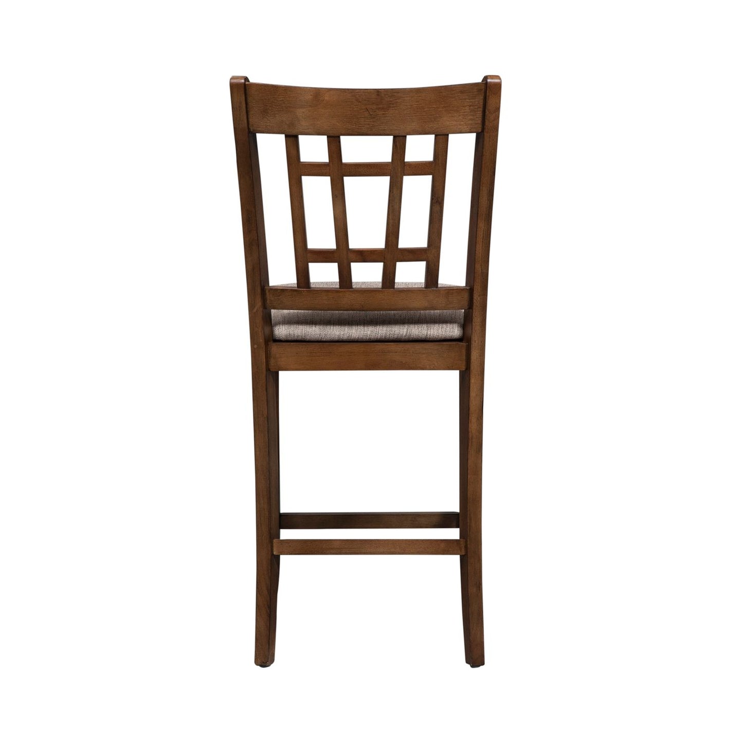 24 Inch Lattice Back Counter Chair