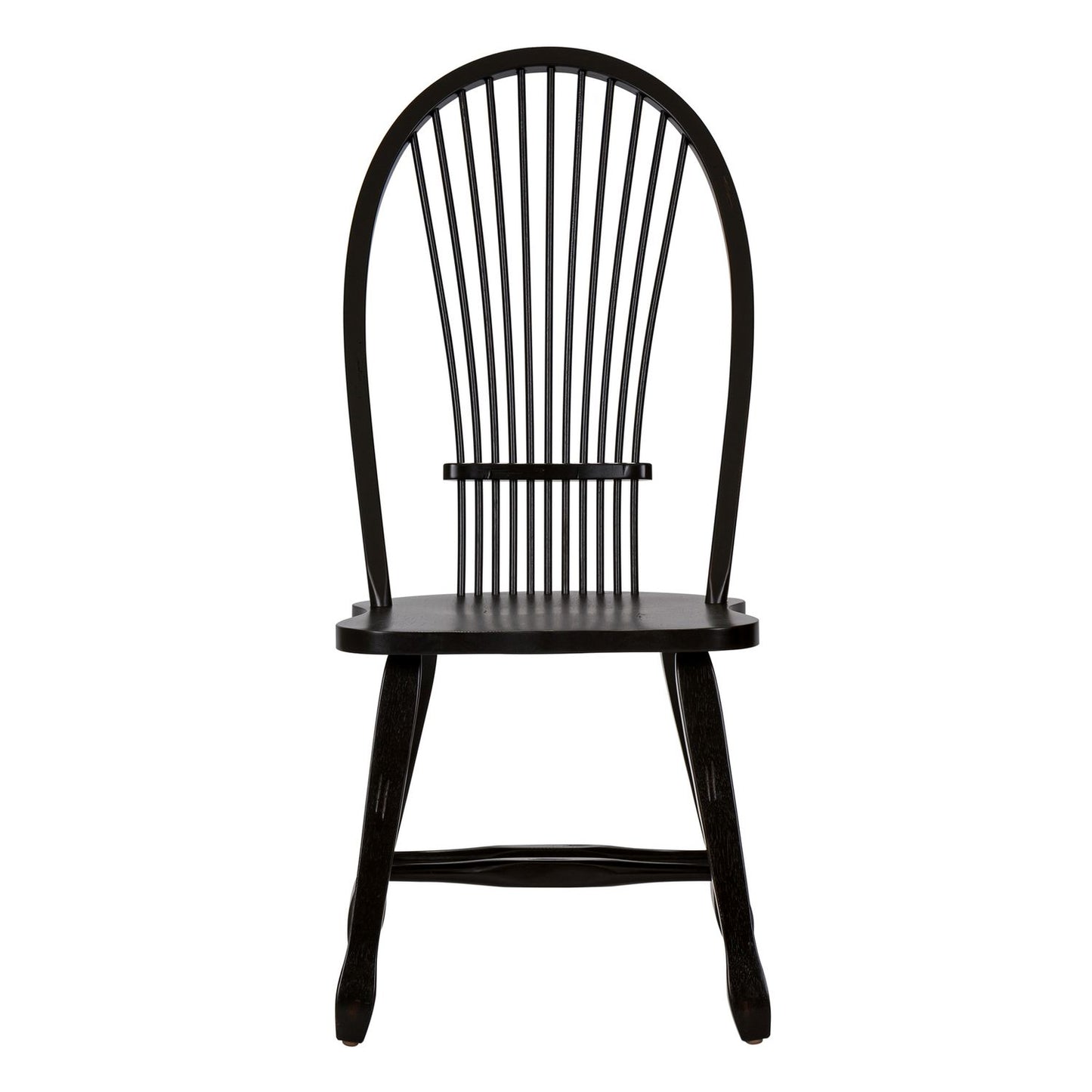 Treasures - Sheaf Back Side Chair - Black