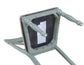 Darcy Solid Wood Side Chair, Mint Green and Parchment Finish