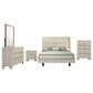 Trenton 5-piece Full Bedroom Set Rustic Cream - Discount Furniture Connection