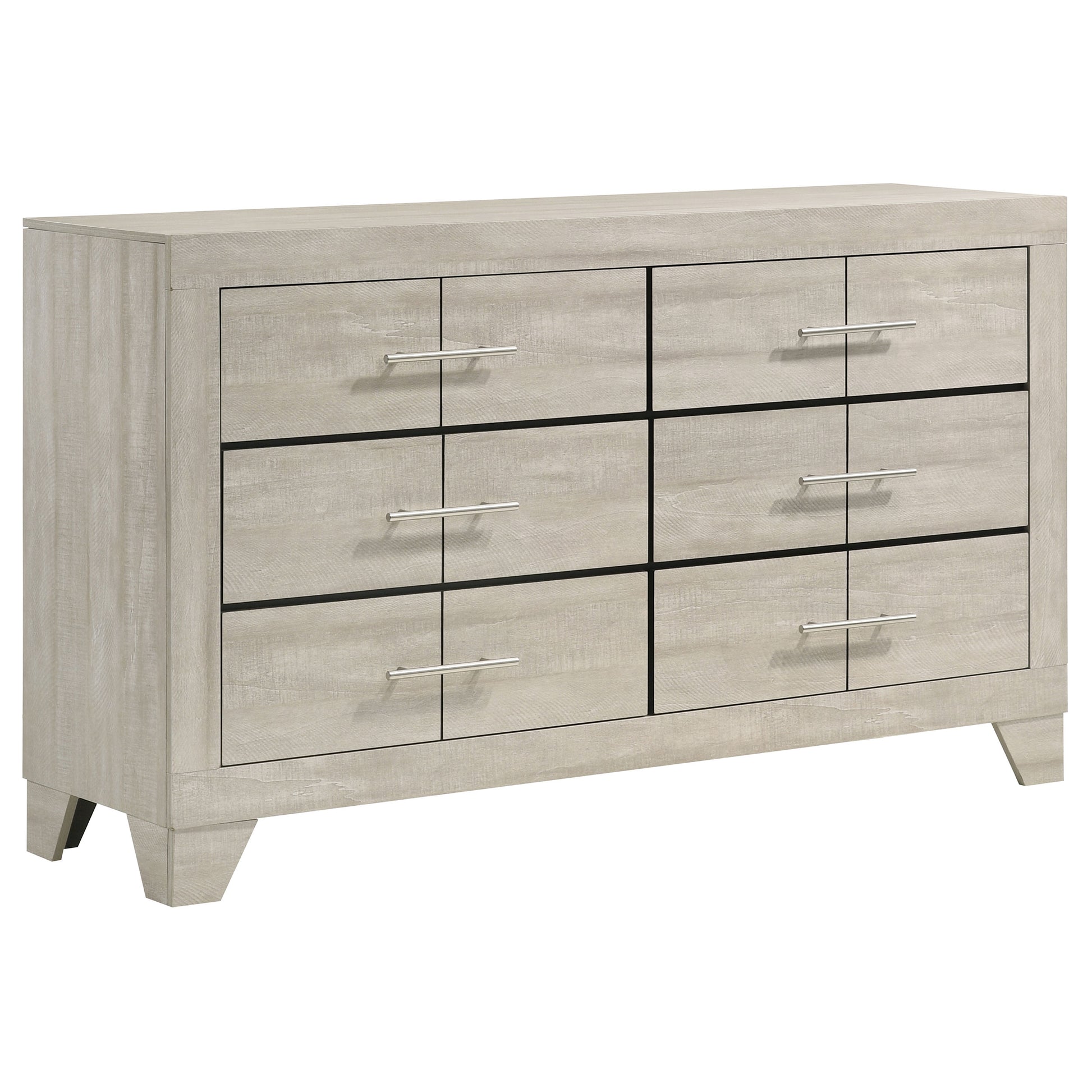 Trenton 4-piece Full Bedroom Set Rustic Cream - Discount Furniture Connection