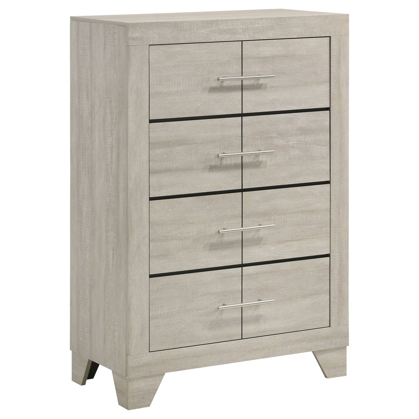 Trenton 5-piece Full Bedroom Set Rustic Cream - Discount Furniture Connection
