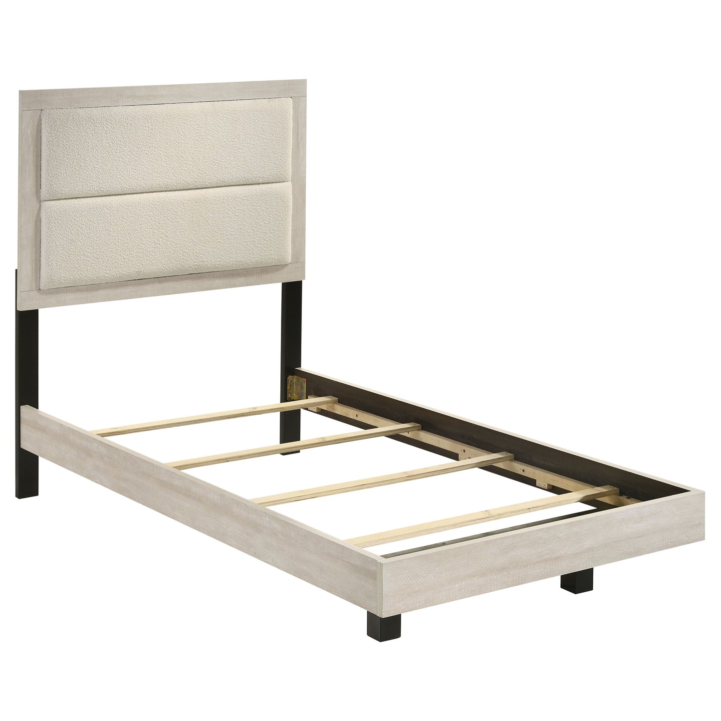 Trenton 4-piece Twin Bedroom Set Rustic Cream - Discount Furniture Connection