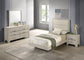 Trenton 4-piece Twin Bedroom Set Rustic Cream - Discount Furniture Connection