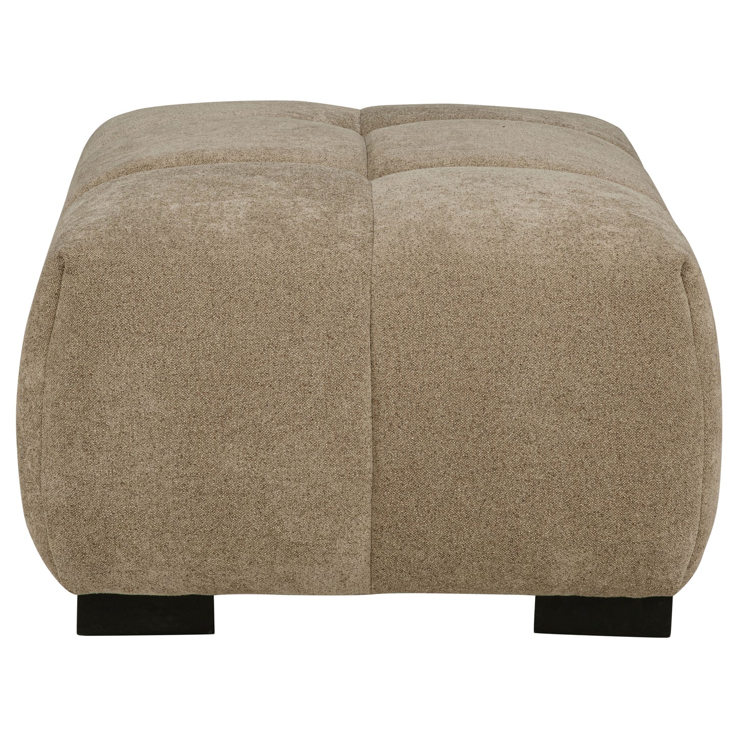 Octavia Upholstered Rectangular Ottoman Camel - Discount Furniture Connection