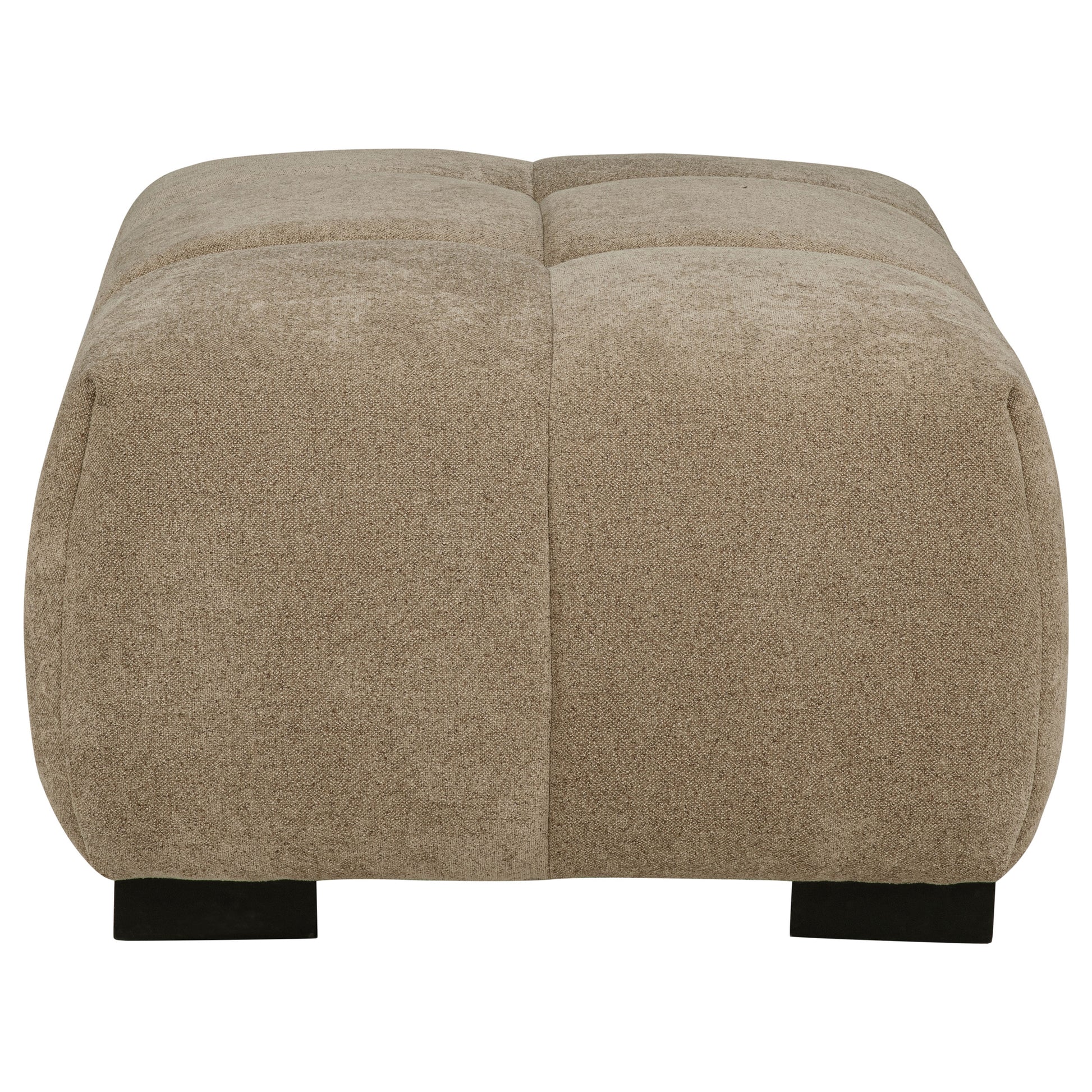 Octavia Upholstered Rectangular Ottoman Camel - Discount Furniture Connection