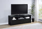 Rutland 59-inch 3-drawer TV Stand Media Console Black - Discount Furniture Connection