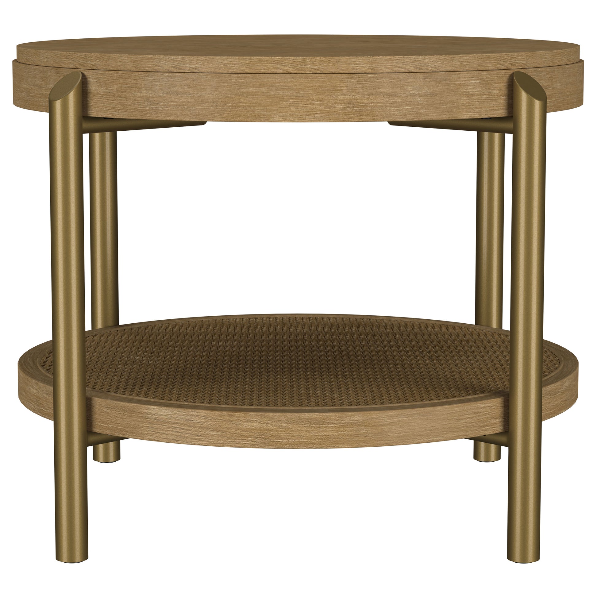 Arini 3-piece Round Coffee and End Table Set Sand Wash - Discount Furniture Connection