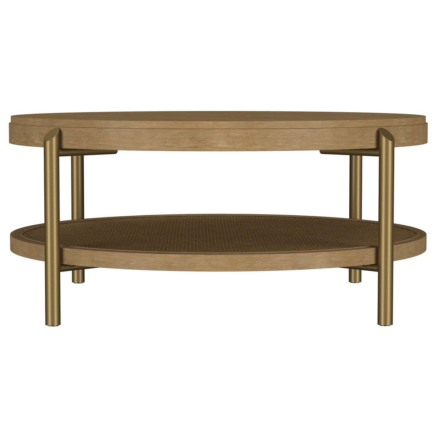 Arini 3-piece Round Coffee and End Table Set Sand Wash - Discount Furniture Connection