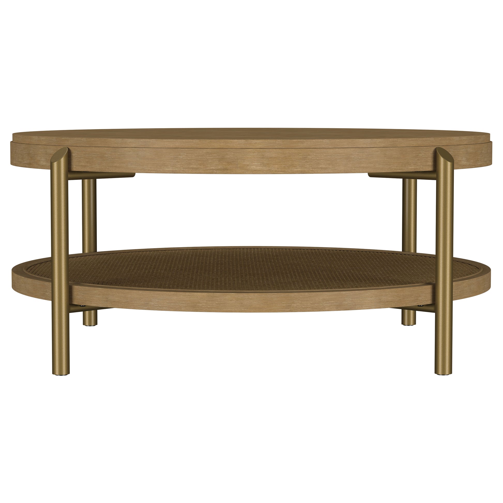 Arini 3-piece Round Coffee and End Table Set Sand Wash - Discount Furniture Connection