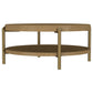 Arini 3-piece Round Coffee and End Table Set Sand Wash - Discount Furniture Connection