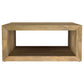 Benton Square Solid Mango Wood Coffee Table Natural