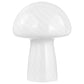Kanaby Mushroom Shaped Glass Bedside Table Lamp White - Discount Furniture Connection