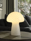 Kanaby Mushroom Shaped Glass Bedside Table Lamp White - Discount Furniture Connection