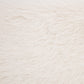 Rebecca Faux Fur Upholstered Queen Bed Cream