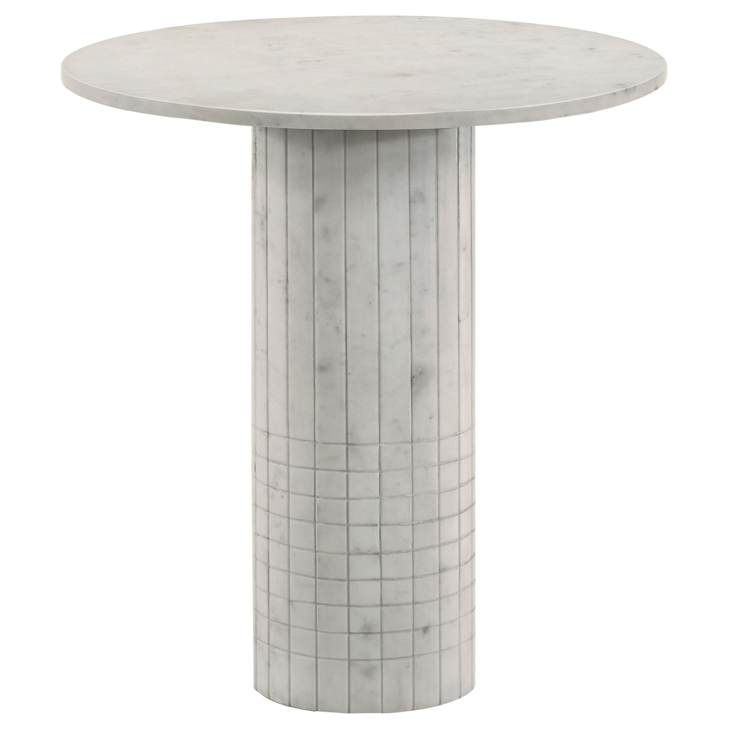 Astoria 3-piece Marble Coffee and End Table Set White - Discount Furniture Connection